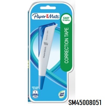 PAPERMATE DRYLINE ULTRA CORRECTION TAPE 5mmX6M BLUE