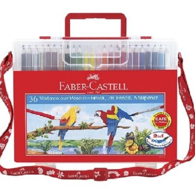 FABER CASTELL WATERCOLOUR PENCIL FSC 36L IN WONDER BOX