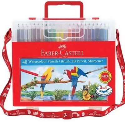 FABER CASTELL WATERCOLOUR PENCIL FSC 48s WONDER BOX