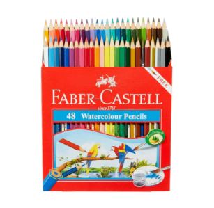 FABER CASTELL WATER COLOUR PENCIL 48 COLOUR