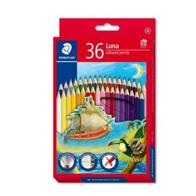 STAEDTLER LUNA PERMANENT COLOUR PENCIL 36 LONG