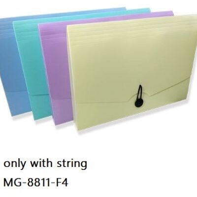 MIDGO EXPANDING FILE F4 WITH (STRING)12 POCKET