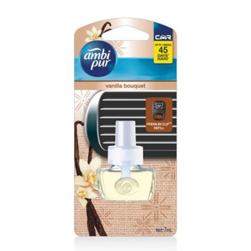 Ambi Pur Car Air Freshener Refill 8ml Vanilla Bouquet