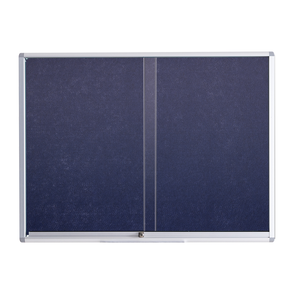 WRITEBEST Sliding Glass Cabinet Aluminium Frame